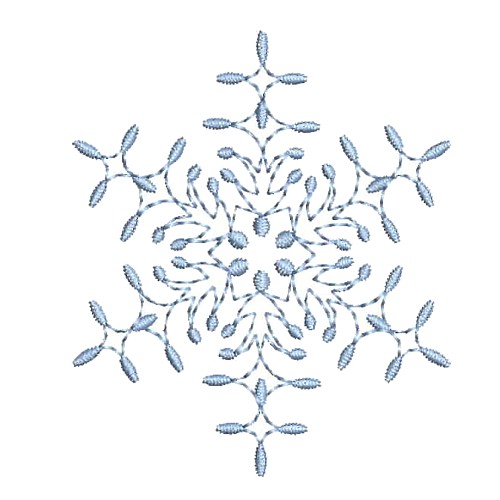 snowflake machine embroidery design needle passion embroidery npe